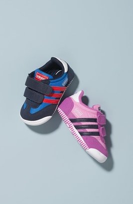 adidas 'Learn-2-Walk - Dragon' Crib Shoe (Baby Girls)