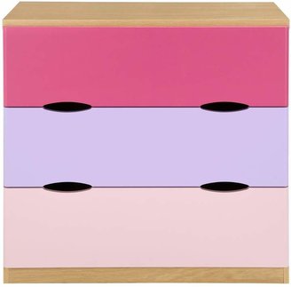 Ladybird Harley Kids Chest of 3 Drawers