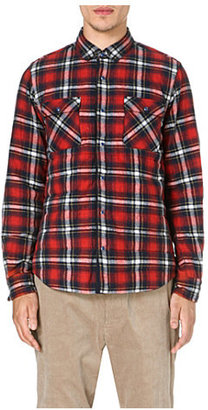 Sacai Quilted plaid flannel Shirt - for Men