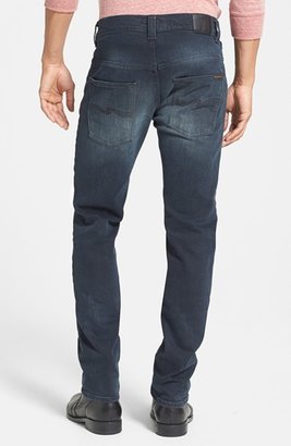 Nudie Jeans 'Thin Finn' Skinny Fit Jeans (Organic Black Grey)