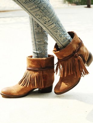 Free People Lonesome Fringe Ankle Boot