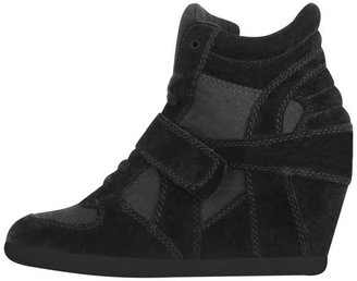 Ash Women's Bowie Suede Wedged Trainers