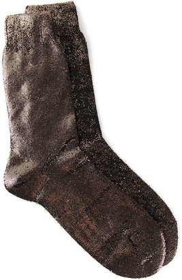 Ann Demeulemeester metallic socks
