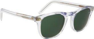 Cutler & Gross Translucent Square Frame Sunglasses