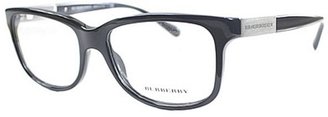 Burberry BE2164 3001 Black Plastic Rectangle Eyeglasses-55mm