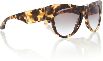 Prada Sunglasses Women`s grey gradient pilot sunglasses