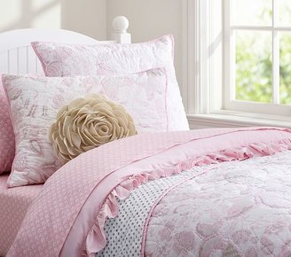 Pottery Barn Kids Evelyn Butterfly Quilted Bedding