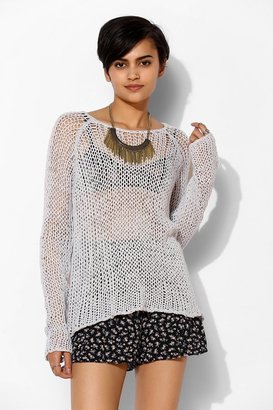 Silence & Noise Silence + Noise Netted Sweater