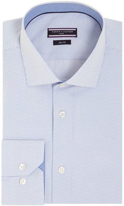 Tommy Hilfiger Men's Dot Print Long Sleeve Shirt