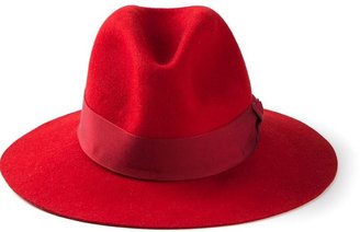 Emilio Pucci logo detail fedora hat