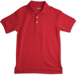 French Toast Boys' Uniform Regular Fit Short-Sleeved Pique Polo
