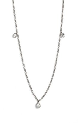 Bony Levy 'Floating Diamond' 3-Diamond Necklace