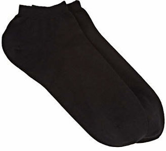 Barneys New York Men's Rib-Knit Ankle Socks - Black