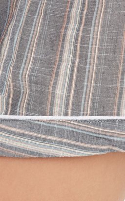Steven Alan Women's Multi-Stripe Drawstring Pajama Shorts-Multi