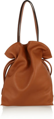 Loewe Flamenco Knot large leather shoulder bag