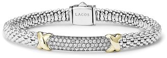 Lagos Diamond Lux 18K Gold Diamond Pavé Large Bracelet, .65 ct. t.w.