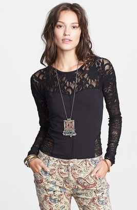 Free People 'Sweet Thang' Lace Top