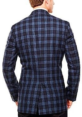 JCPenney Stafford® Plaid Sport Coat - Portly