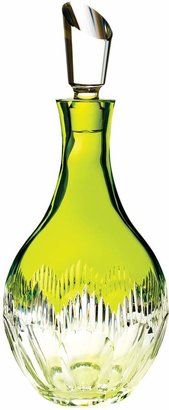 Waterford mixology neon lime green decanter