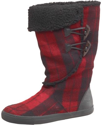 Rocket Dog Womens Tansy Lumber Plaid Boots Red