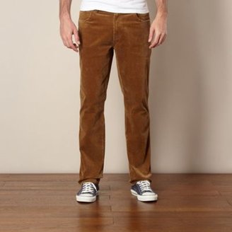 Wrangler Light brown stretch cord trousers