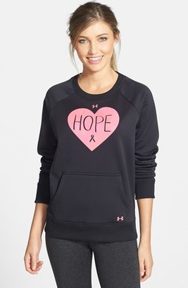 Under Armour 'Power in Pink® - Hope' Crewneck Sweatshirt