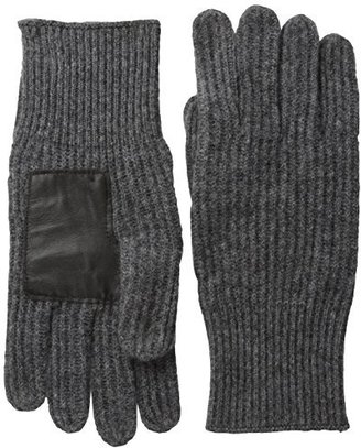 Williams Cashmere Men's 2 Ply Gloves with Leather Palm