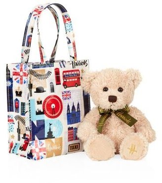 Harrods London Icons Bear in a Bag
