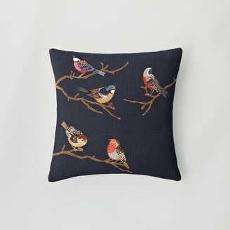 Yves Delorme Iosis for Rendezvous Bird Decorative Pillow, 18 x 18