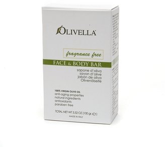 Olivella All Natural 100% Virgin Olive Oil Face & Body Soap Fragrance Free