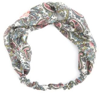 Charlotte Russe Knotted Paisley Print Head Wrap