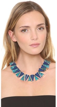 Magid Sarah Lazuli Cone Necklace