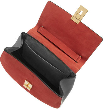 Chloé Drew leather and suede shoulder bag