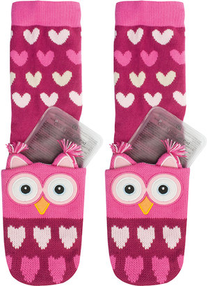 Aroma Home Pink Owl Socks