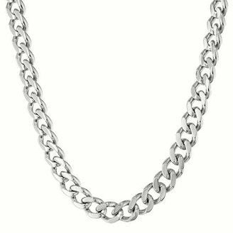 Fine Jewelry Mens Stainless Steel 30" 12mm Chunky Curb Chain