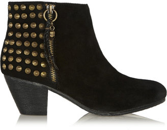 Ash Nevada studded suede ankle boots
