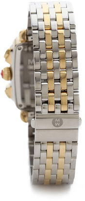 Michele Deco 18mm 7 Link Bracelet Watch Strap