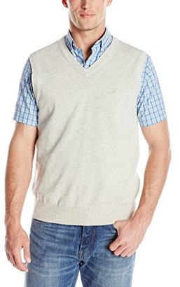 Izod Men's 12 GG Solid Essential Vest