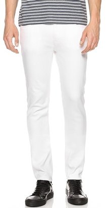 Nudie Jeans Thin Finn Org White Jeans