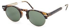 Spitfire Chilli Wave Round Sunglasses - browntort