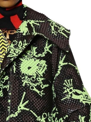 Kenzo Quilted Techno Jacquard Coat