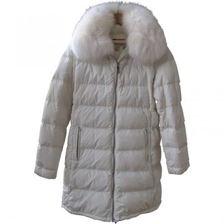 Prada White Fur Coat