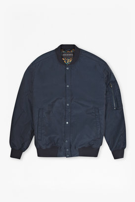 French Connection Poly Coating Bomber Jacket