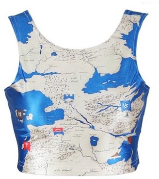 ChicNova World Map Print Suit