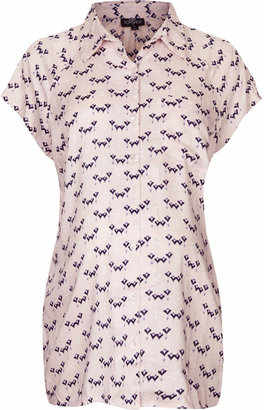 Topshop **Maternity Heart Print PJ Shirt