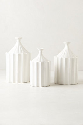 Anthropologie Ridged Canister