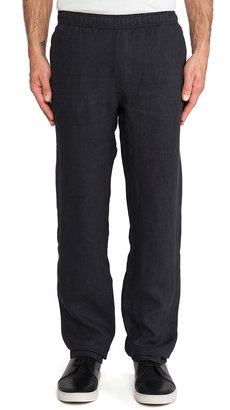 Our Legacy Anthracite Linen Relaxed Trouser