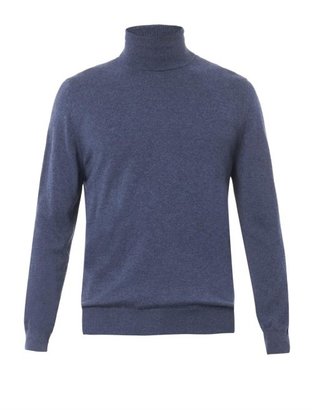 Ermenegildo Zegna Roll-neck cashmere-knit sweater