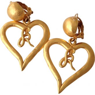 Sonia Rykiel Gold Metal Earrings