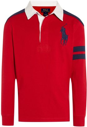Polo Ralph Lauren Boys rugby shirt with 67 applique back